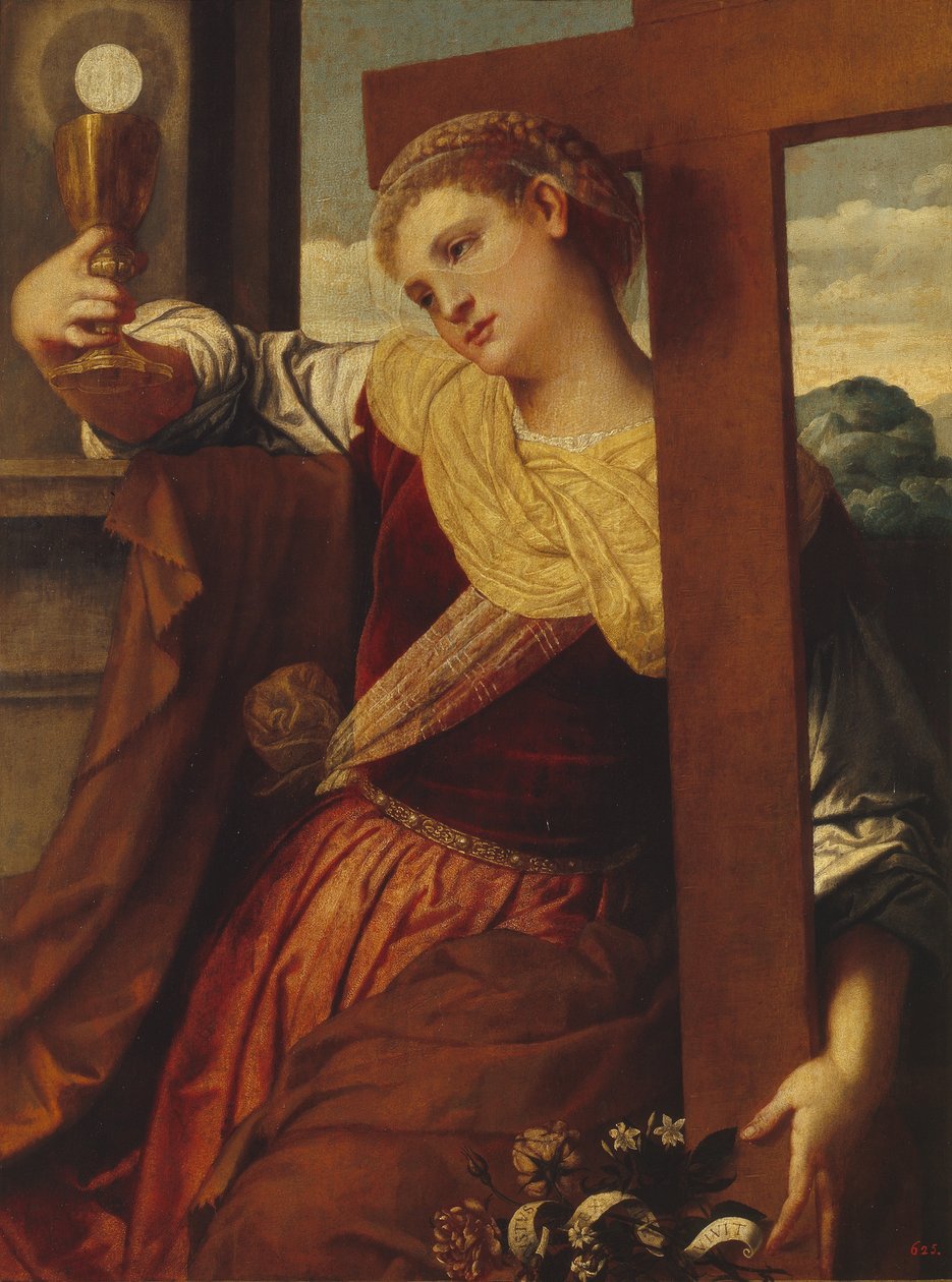 A alegoria da fé de Moretto da Brescia