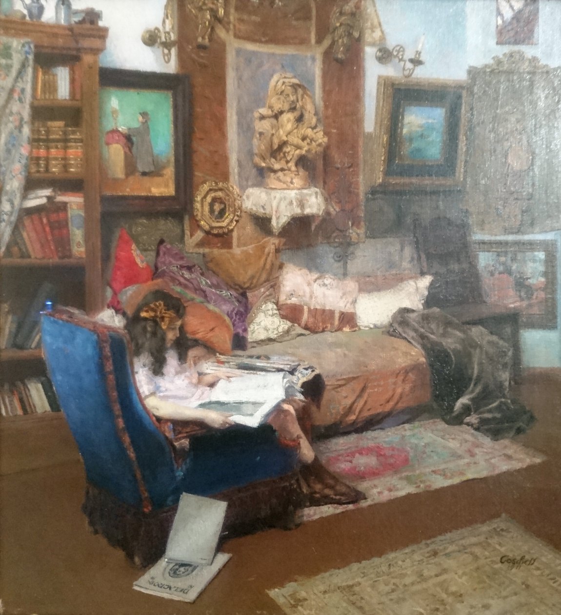 O tempo da leitura de Moritz Coschell