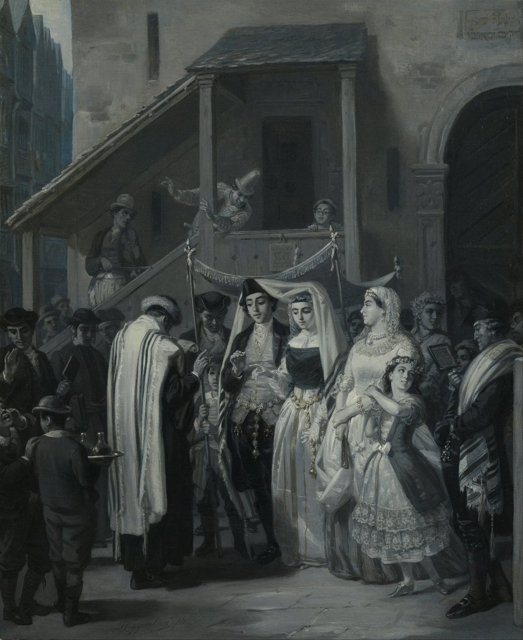 O casamento de Moritz Daniel Oppenheim