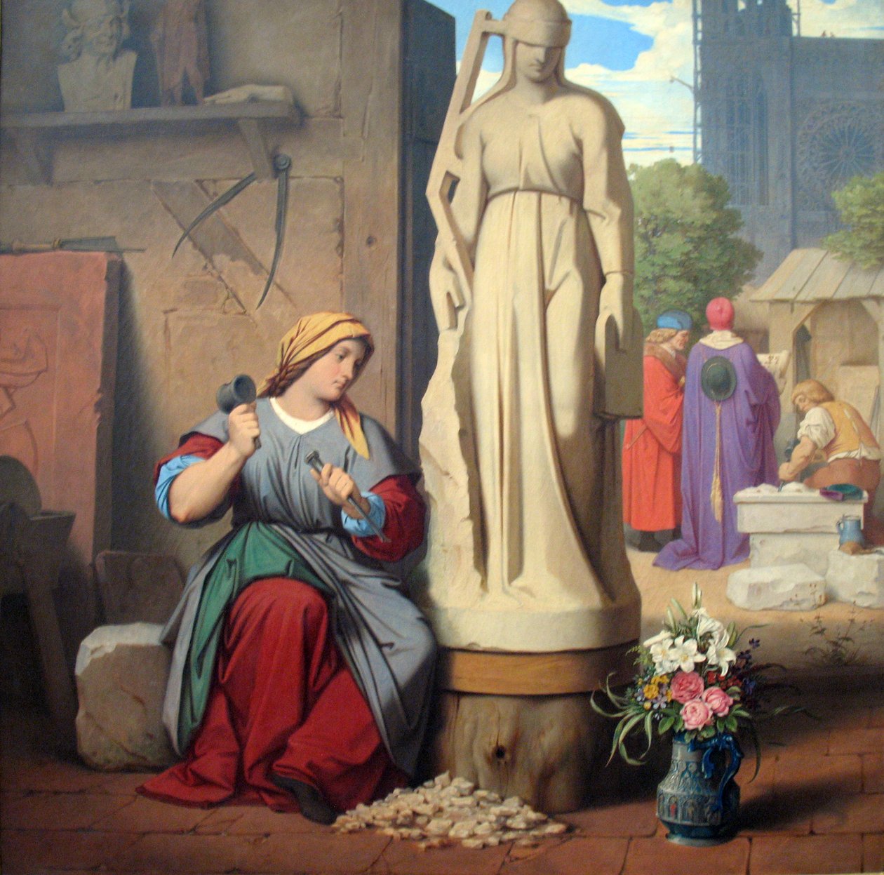 Sabina de Steinbach de Moritz Ludwig von Schwind
