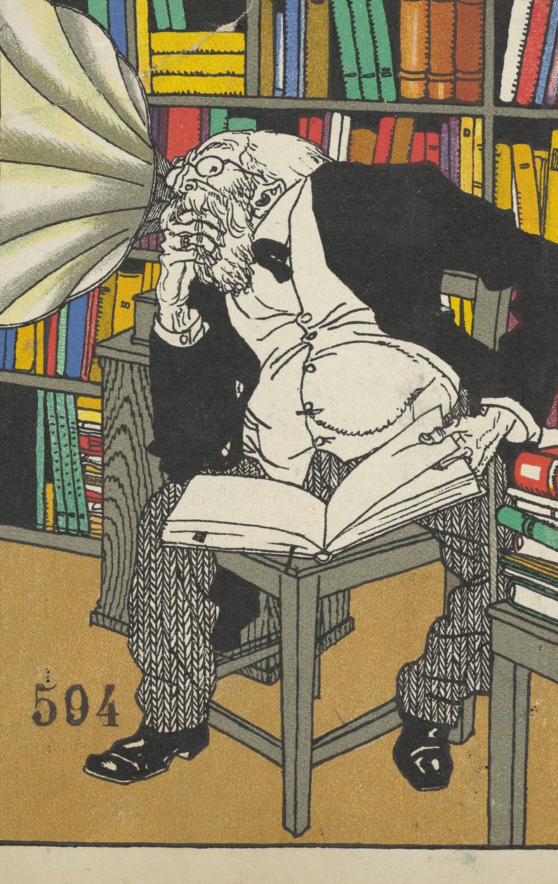 O Dialético O pesquisador do dialeto, 1911. de Moritz Jung