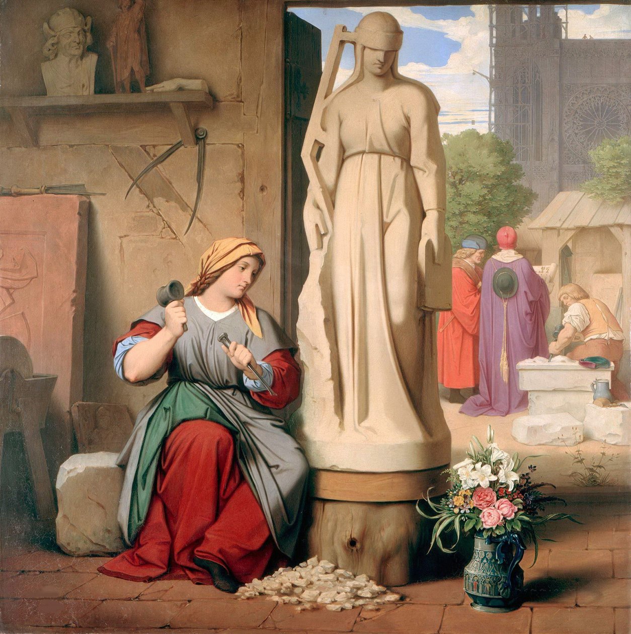 Sabina von Steinbach, 1844. de Moritz Ludwig von Schwind