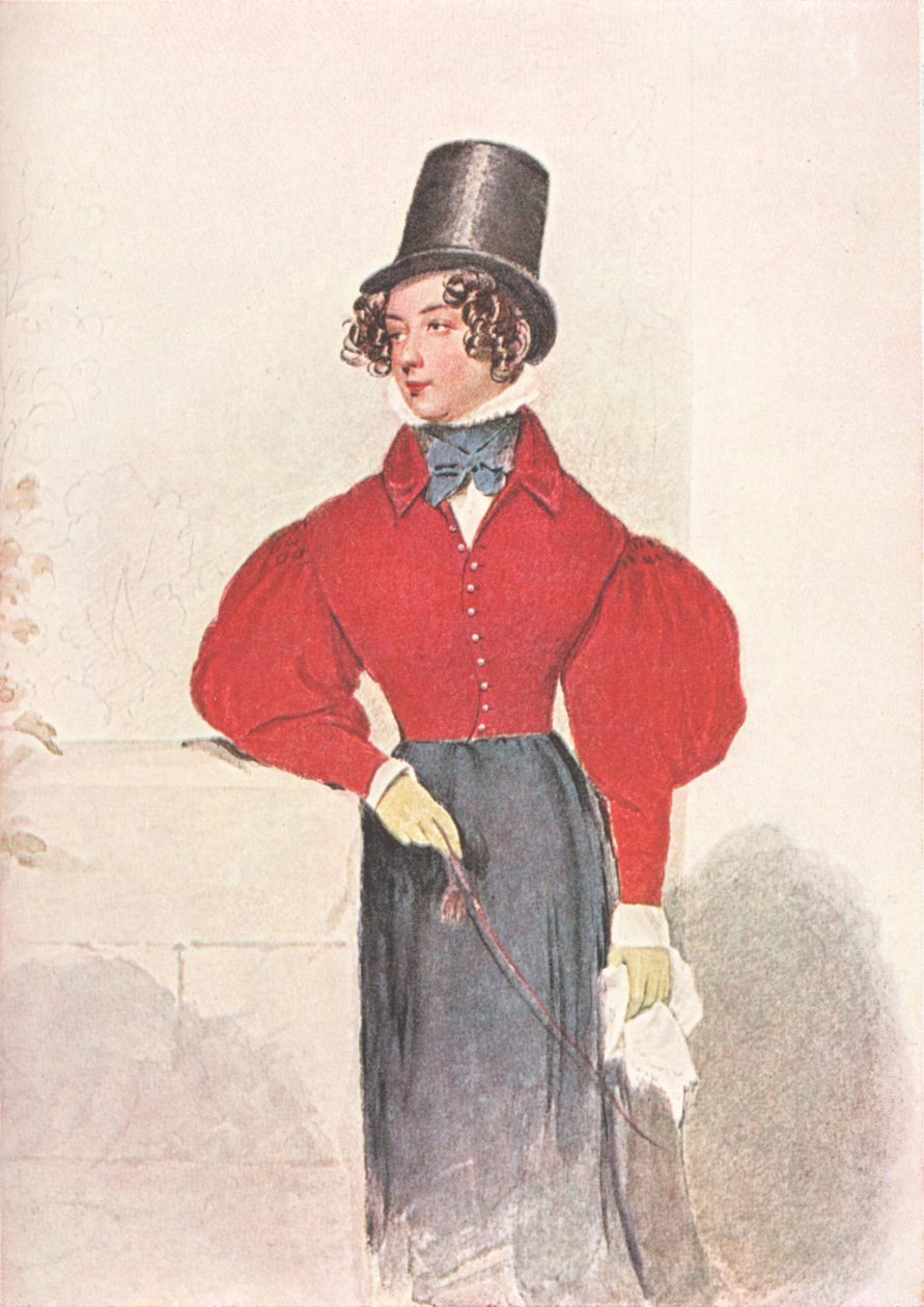 Kaunitz em vestido de equitação de Moritz Michael Daffinger