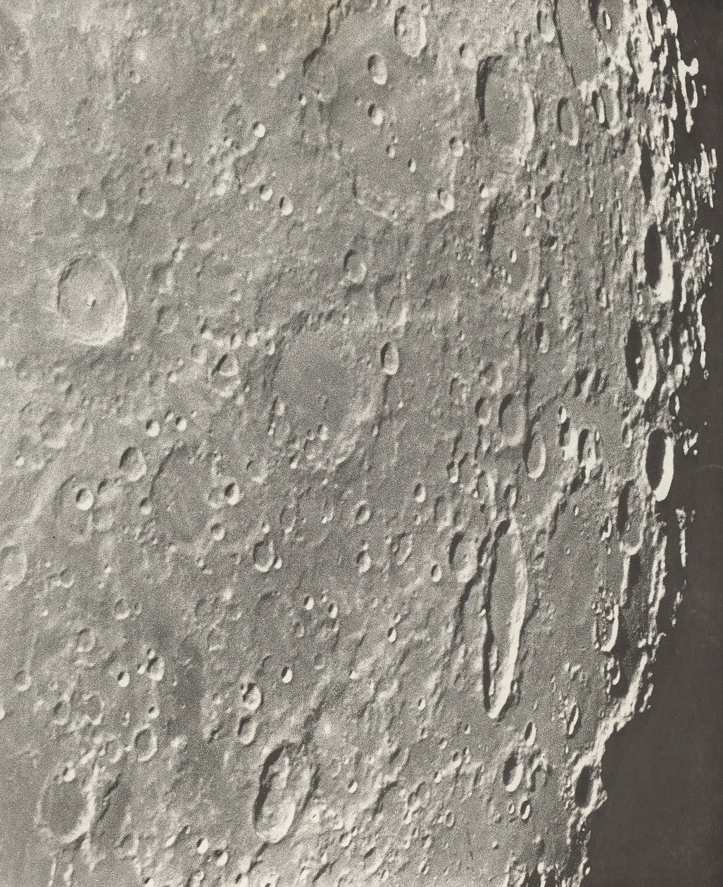 Fotografia lunar Blancanus - Tycho - Schiller,1899 (foto) de Moritz & Puiseux Pierre Henri (1855 1928) Loewy
