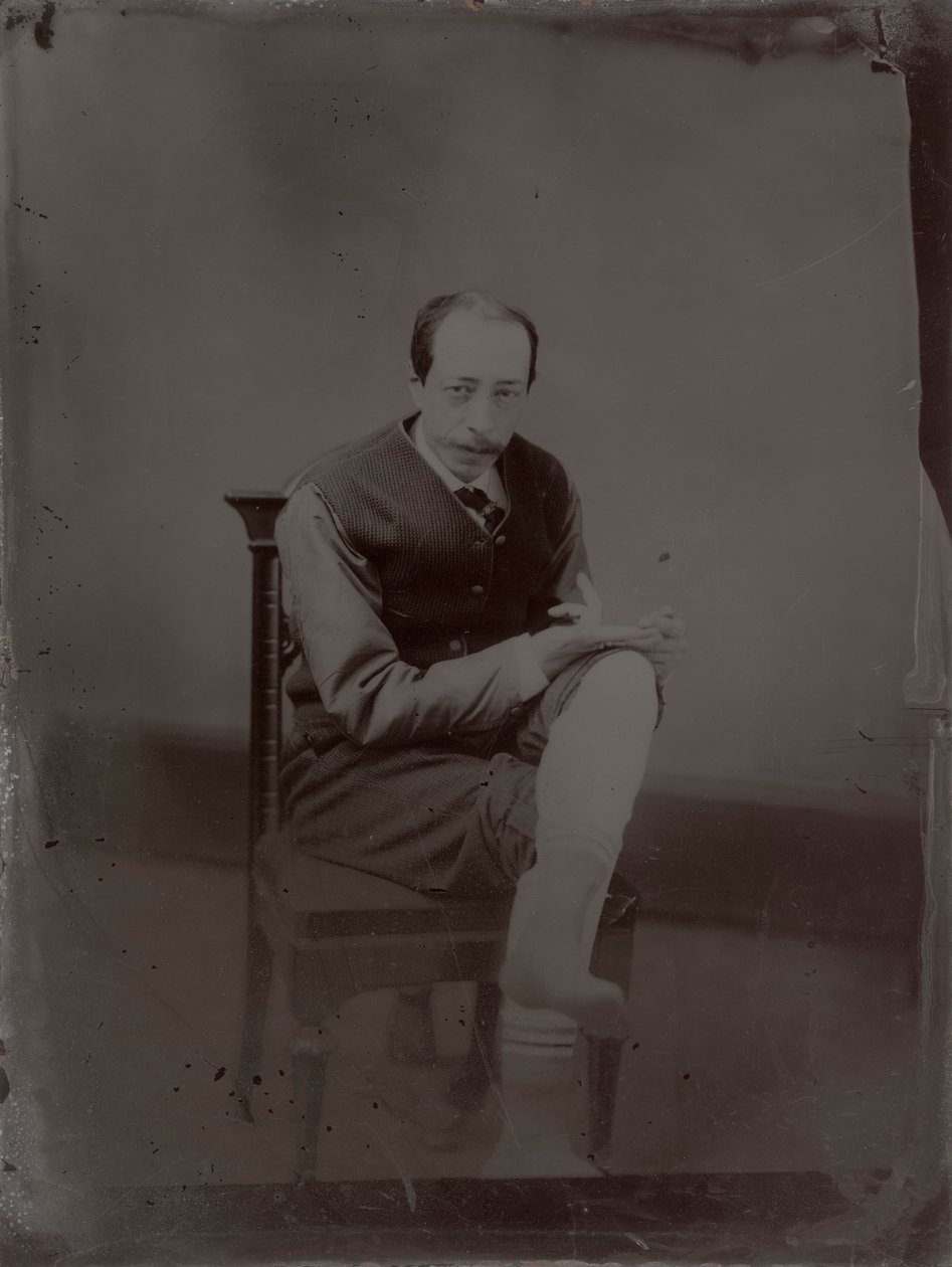 Retrato de John La Farge de Moritz Statfeld