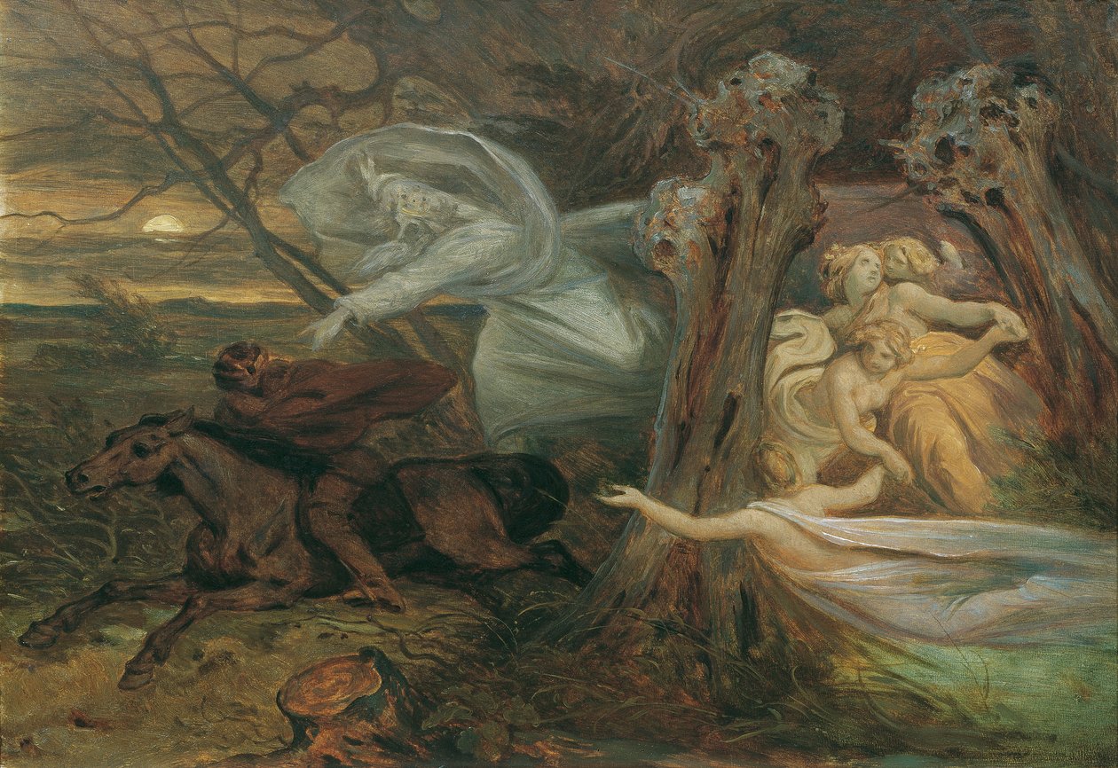 O Erlking de Moritz Ludwig von Schwind