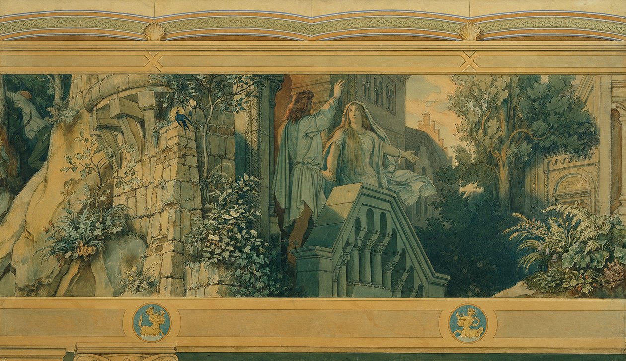 A Melusina Bonita: IV. O Juramento de Moritz Ludwig von Schwind