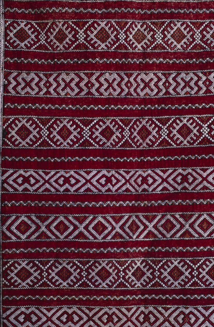 Tapete, detalhe (lã) de Moroccan School