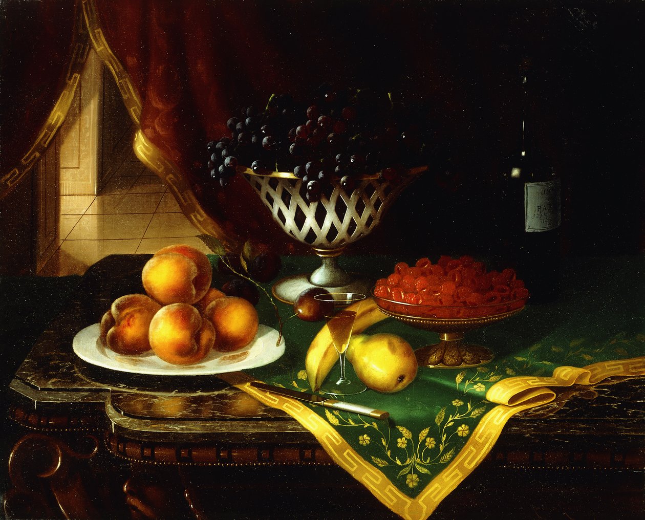 A mesa de sobremesas, 1873 de Morston Constantine Ream