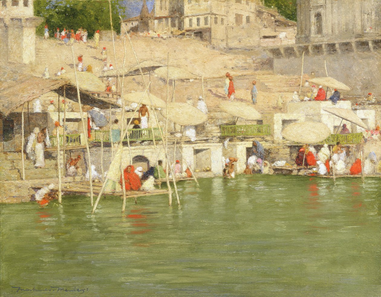 Benares, c.1901 de Mortimer Ludington Menpes
