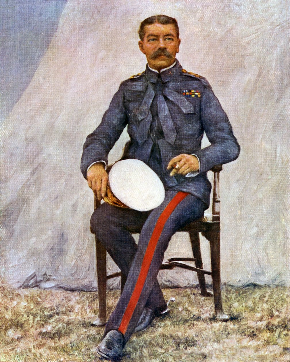 Lorde Kitchener Comandante-Chefe, Delhi Durbar 1903 de Mortimer Ludington Menpes