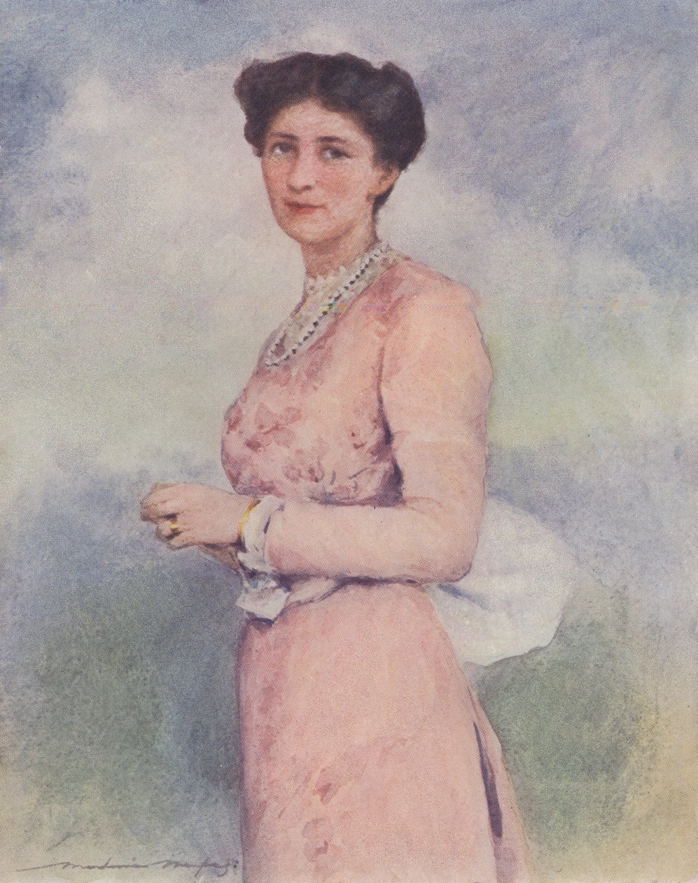 Mary Curzon Baronesa de Kedleston de Mortimer Ludington Menpes