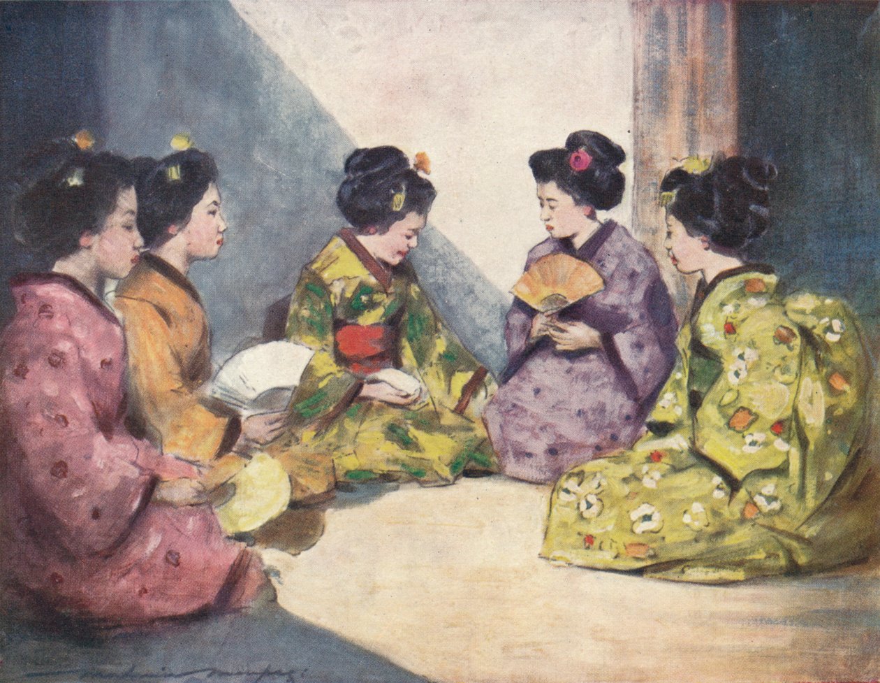 Borboletas, c1887, 1901 de Mortimer L Menpes