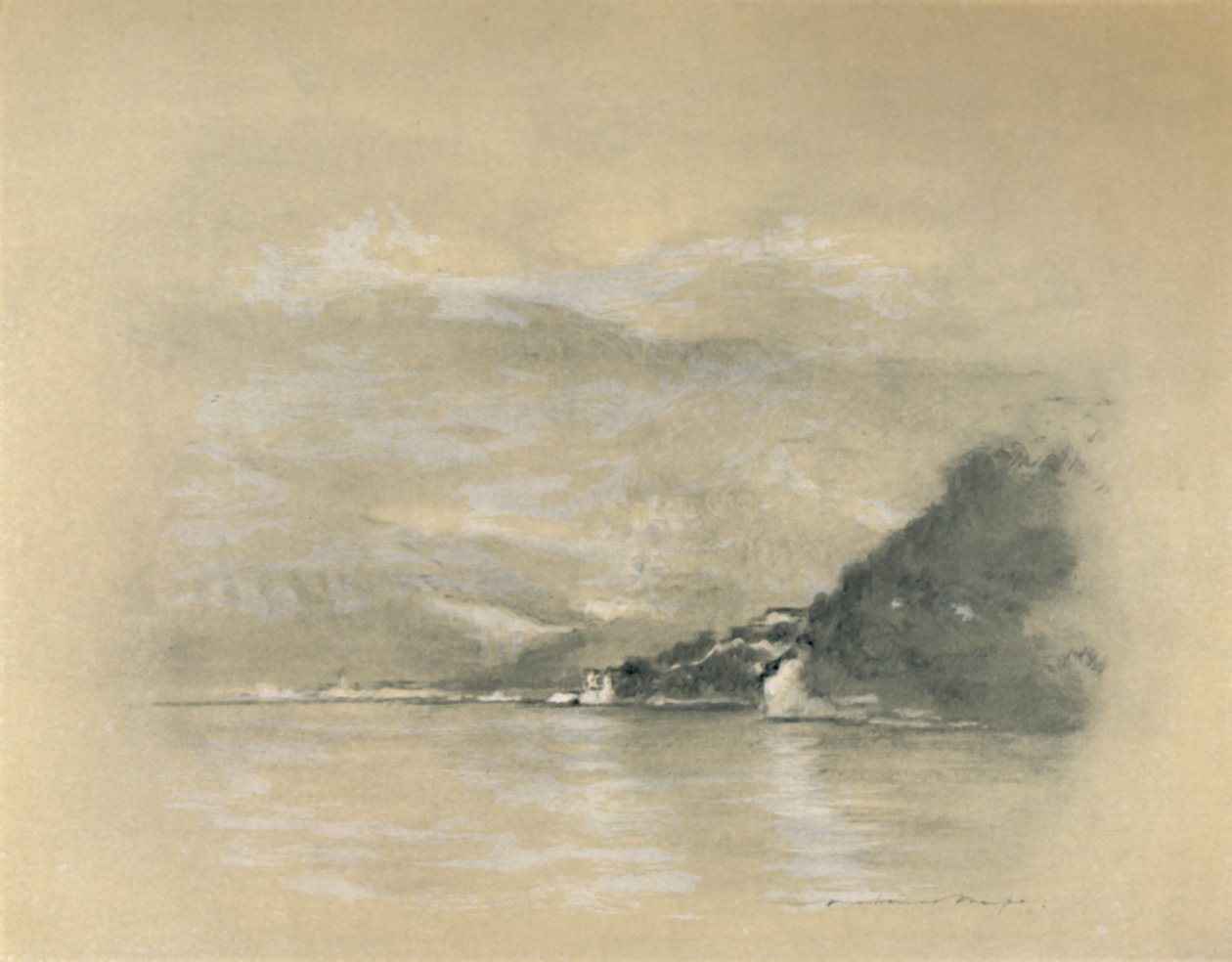 Lago de Lucerna, 1903 de Mortimer L Menpes
