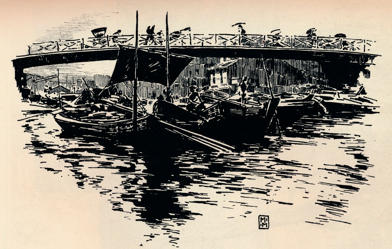 Osaka, Japão, c1900. de Mortimer L Menpes