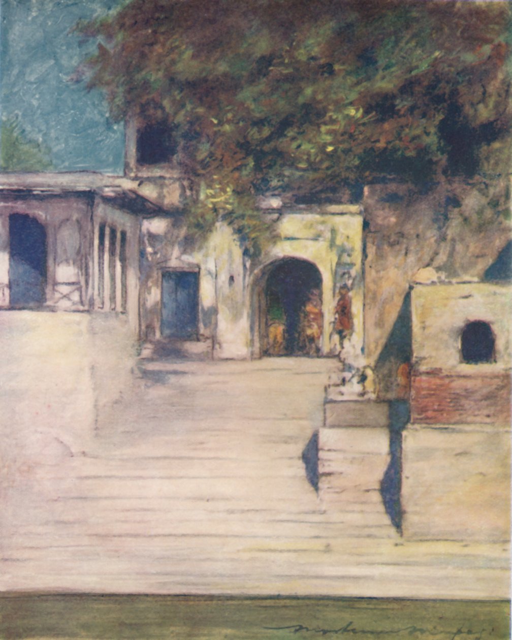 Um poço famoso, Deli, 1905 de Mortimer Ludington Menpes