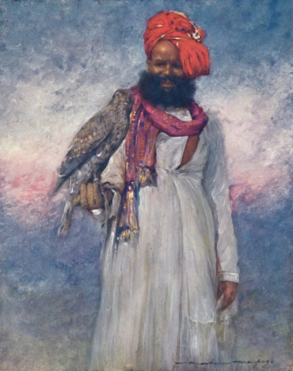 Um Hawksman de Rajgarh, 1903 de Mortimer Ludington Menpes