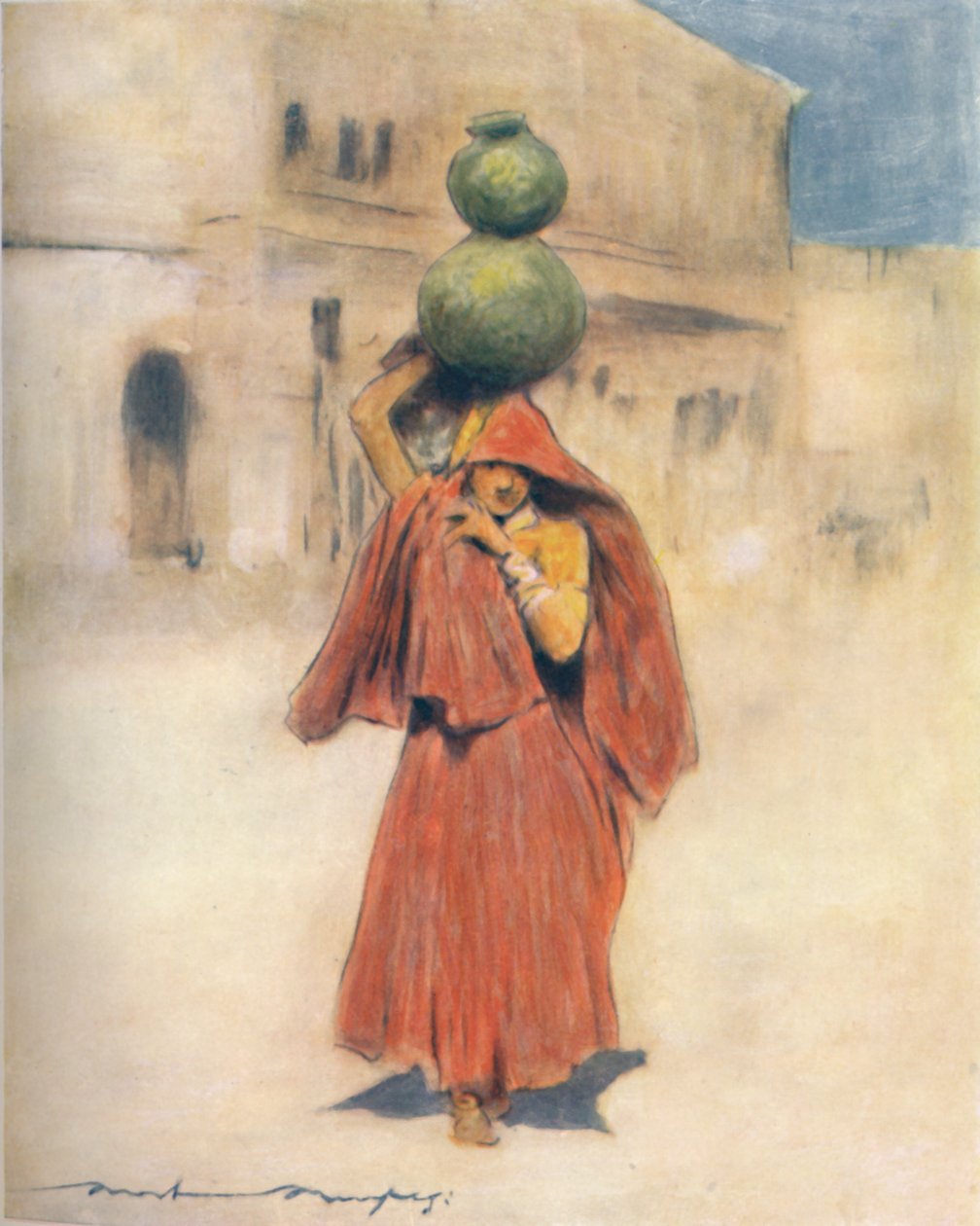 Um transportador de água, 1905 de Mortimer Ludington Menpes