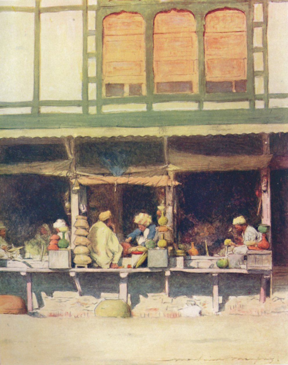Uma loja não classificada, 1905 de Mortimer Ludington Menpes