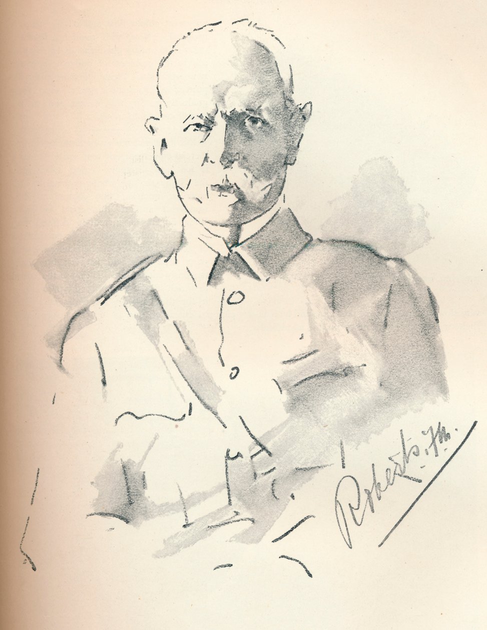 Marechal de campo Lord Roberts de Kandahar 1832-1914, soldado britânico, c1901 de Mortimer Ludington Menpes