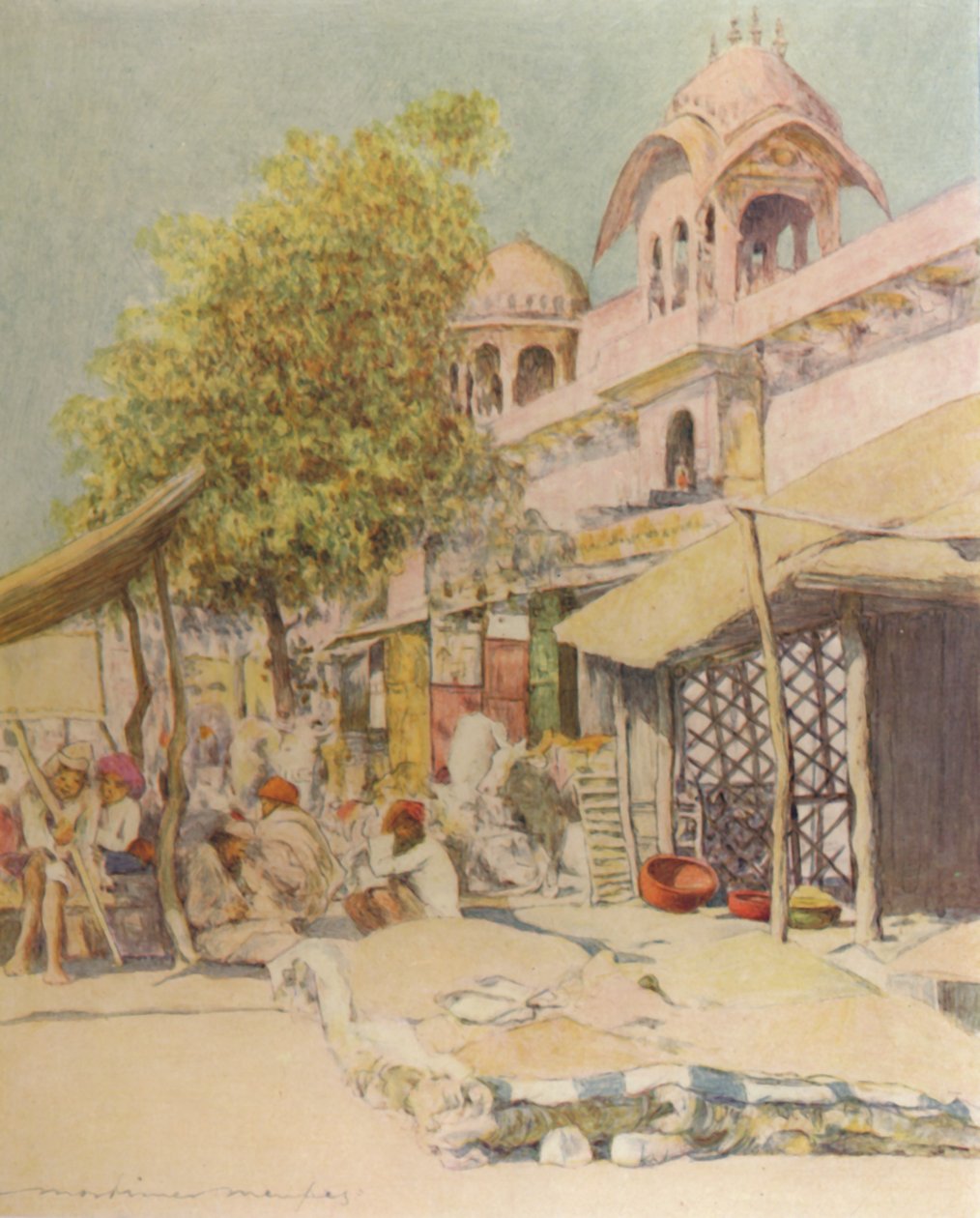 Jeypore ao meio-dia, 1905 de Mortimer Ludington Menpes