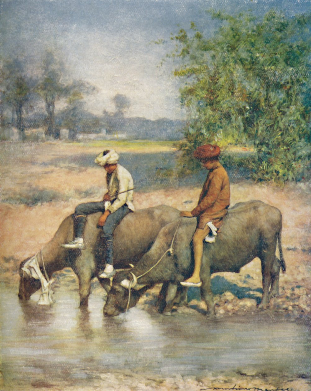 Horas de lazer, 1905 de Mortimer Ludington Menpes