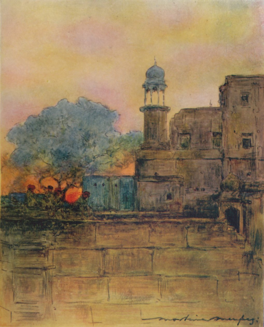 Muttra, 1905 de Mortimer Ludington Menpes