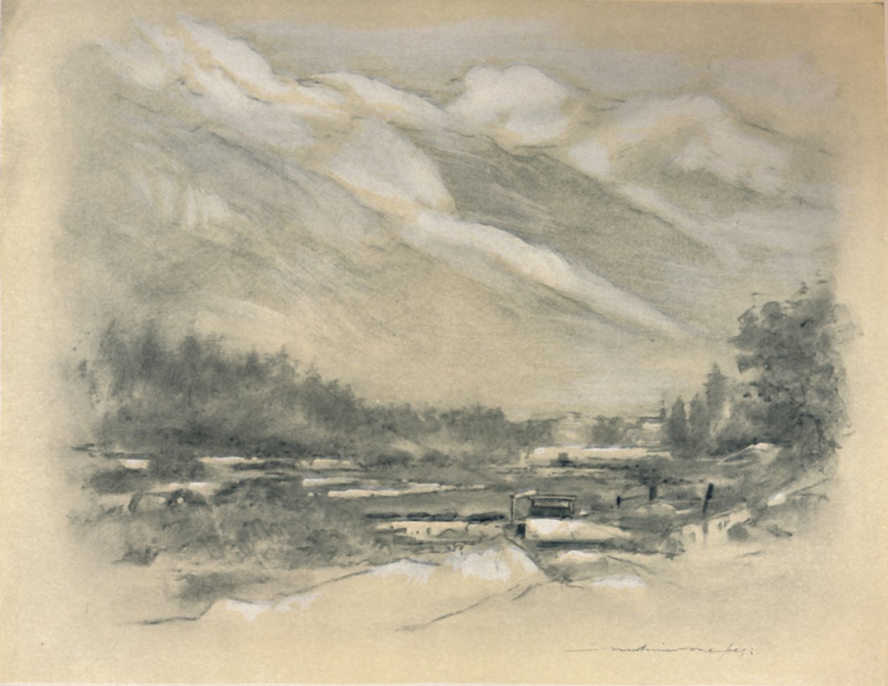 Bairro de Chamounix, 1903 de Mortimer Ludington Menpes