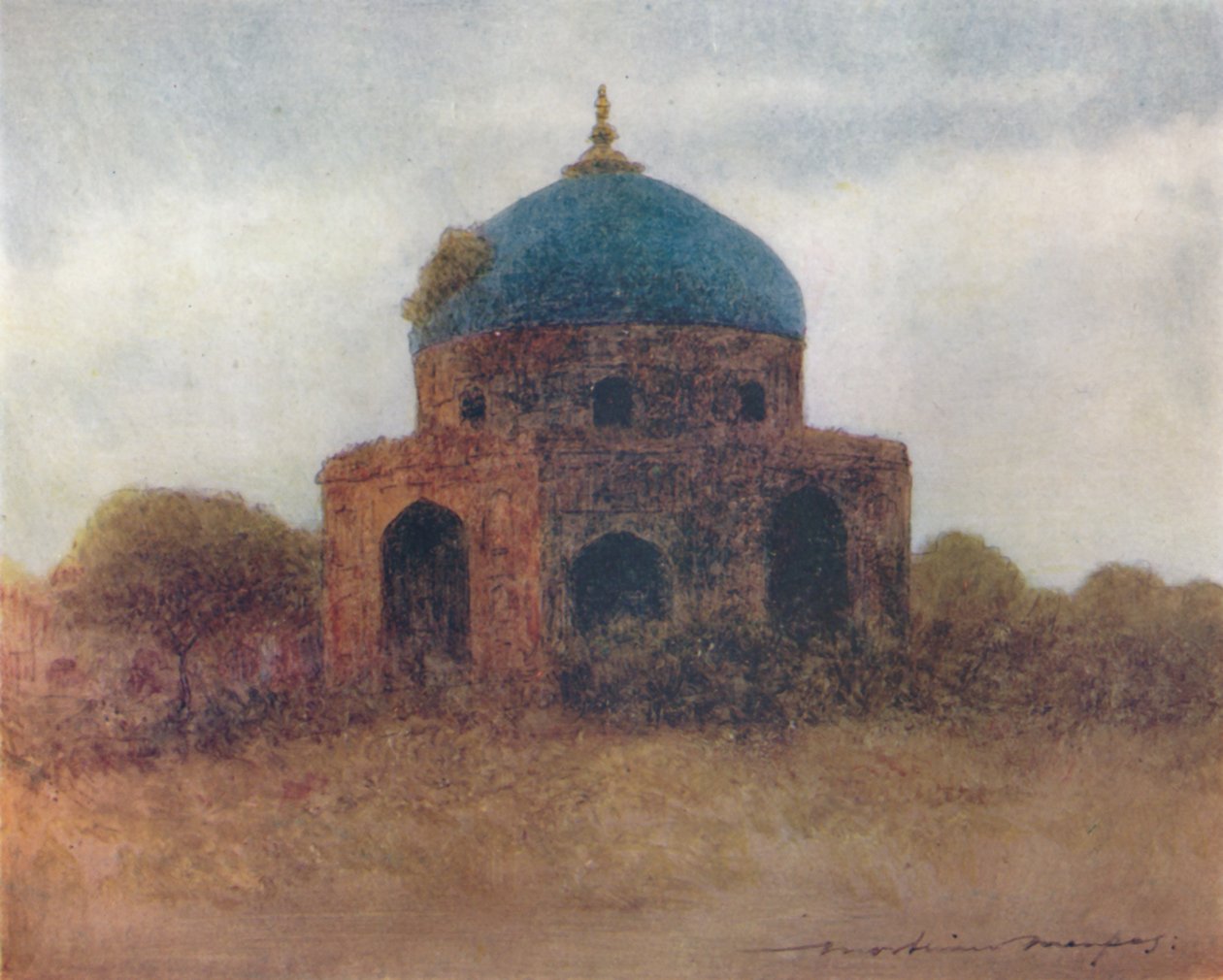 A cúpula de porcelana, 1905 de Mortimer Ludington Menpes