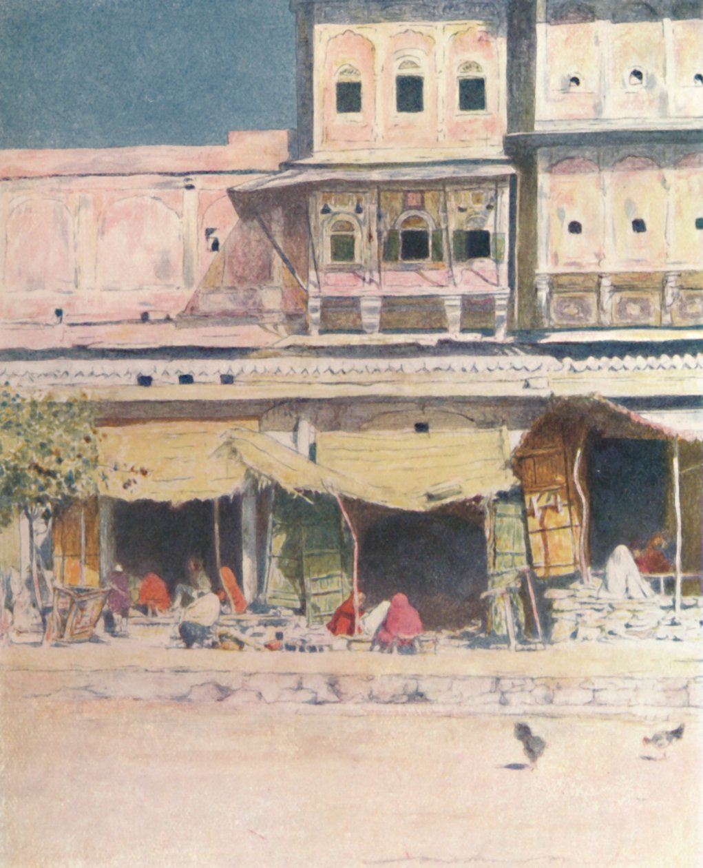 Cortadores de madeira, Jeypore, 1905 de Mortimer Ludington Menpes