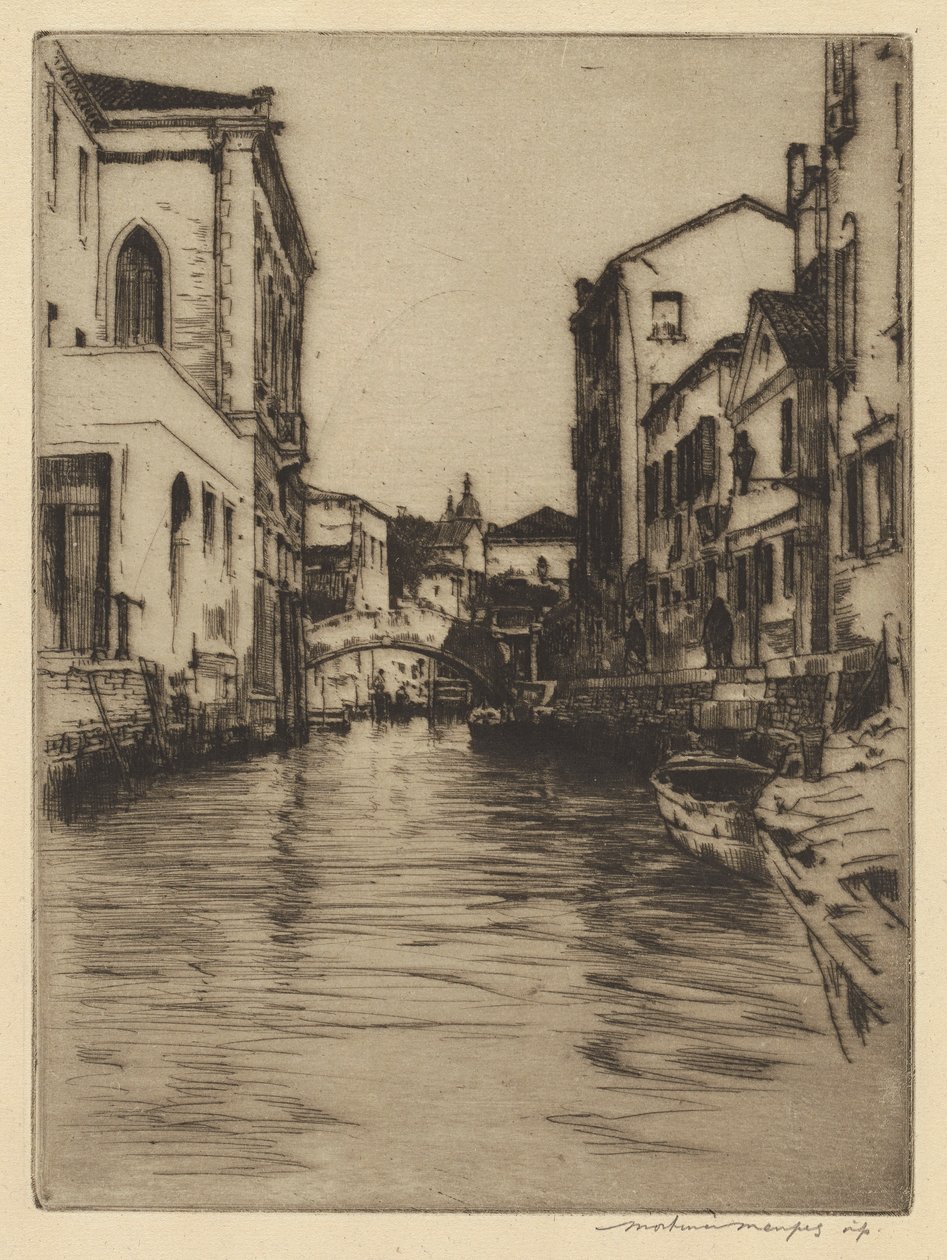 Ponte de Luciano, Grande Canal de Mortimer Menpes