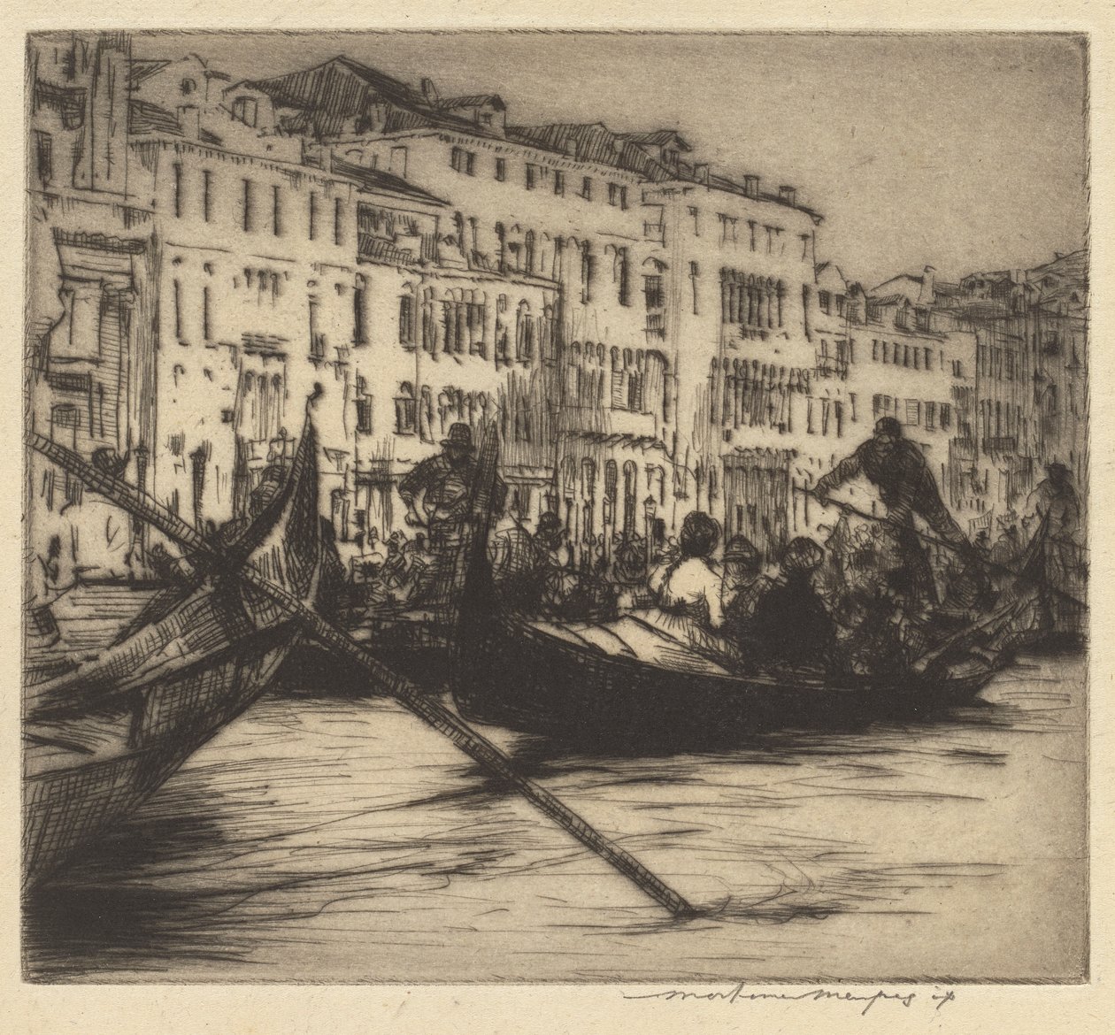 F?te Day, Veneza de Mortimer Menpes