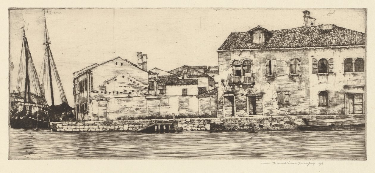 Giudeca, Veneza de Mortimer Menpes