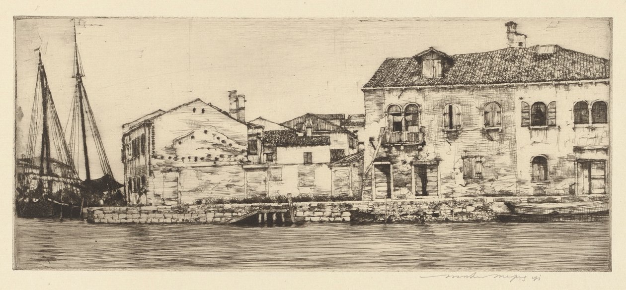 Giudeca, Veneza de Mortimer Menpes