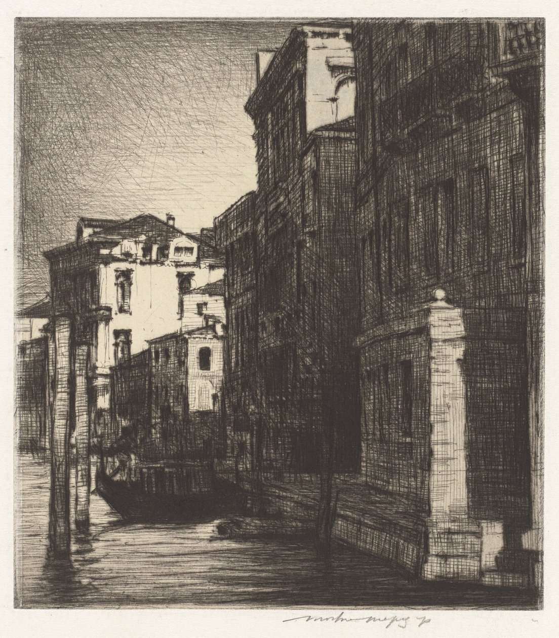 Fim de tarde, Veneza de Mortimer Menpes