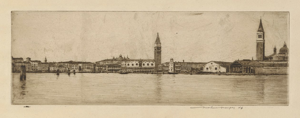 Panorama de St. Mark de Mortimer Menpes