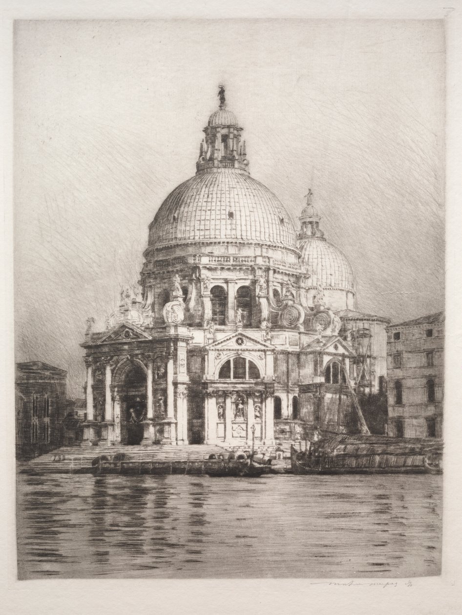 Saudação Santa Maria Della # 1 de Mortimer Menpes