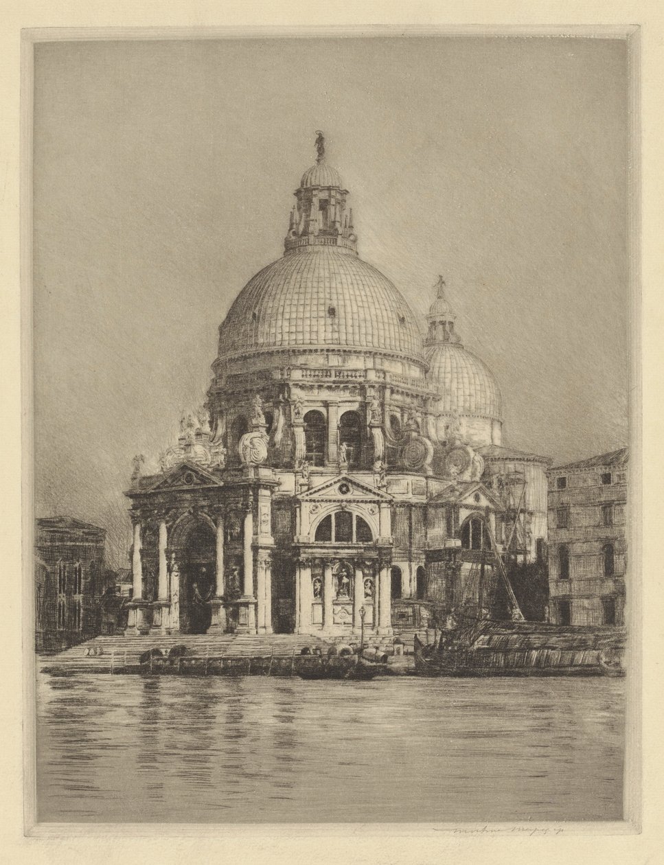Santa Maria della Salute (2) de Mortimer Menpes