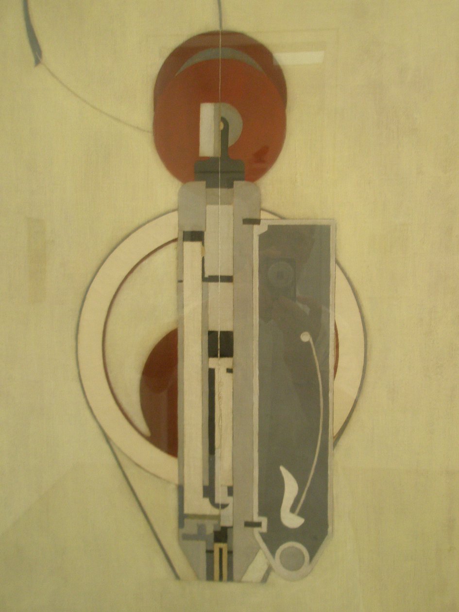 Pintura VIII (Abstração Mecânica) de Morton Livingston Schamberg