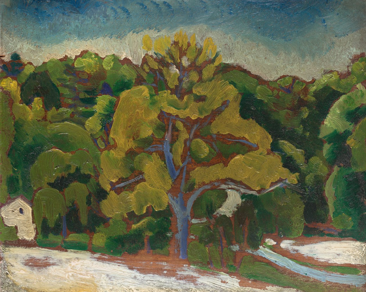 Paisagem, c. 1912. de Morton Livingston Schamberg