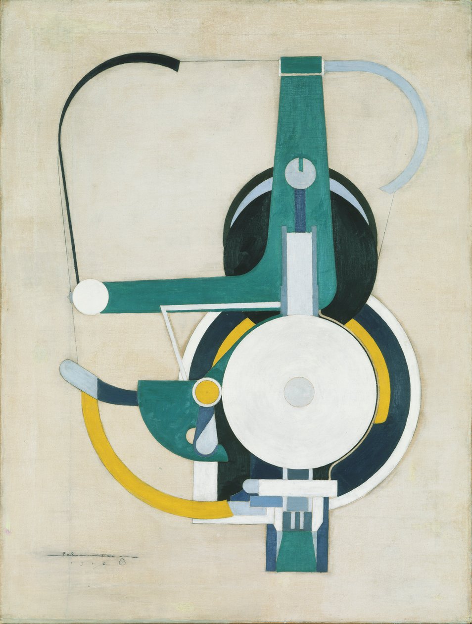 Pintura (anteriormente Máquina) de Morton Livingston Schamberg
