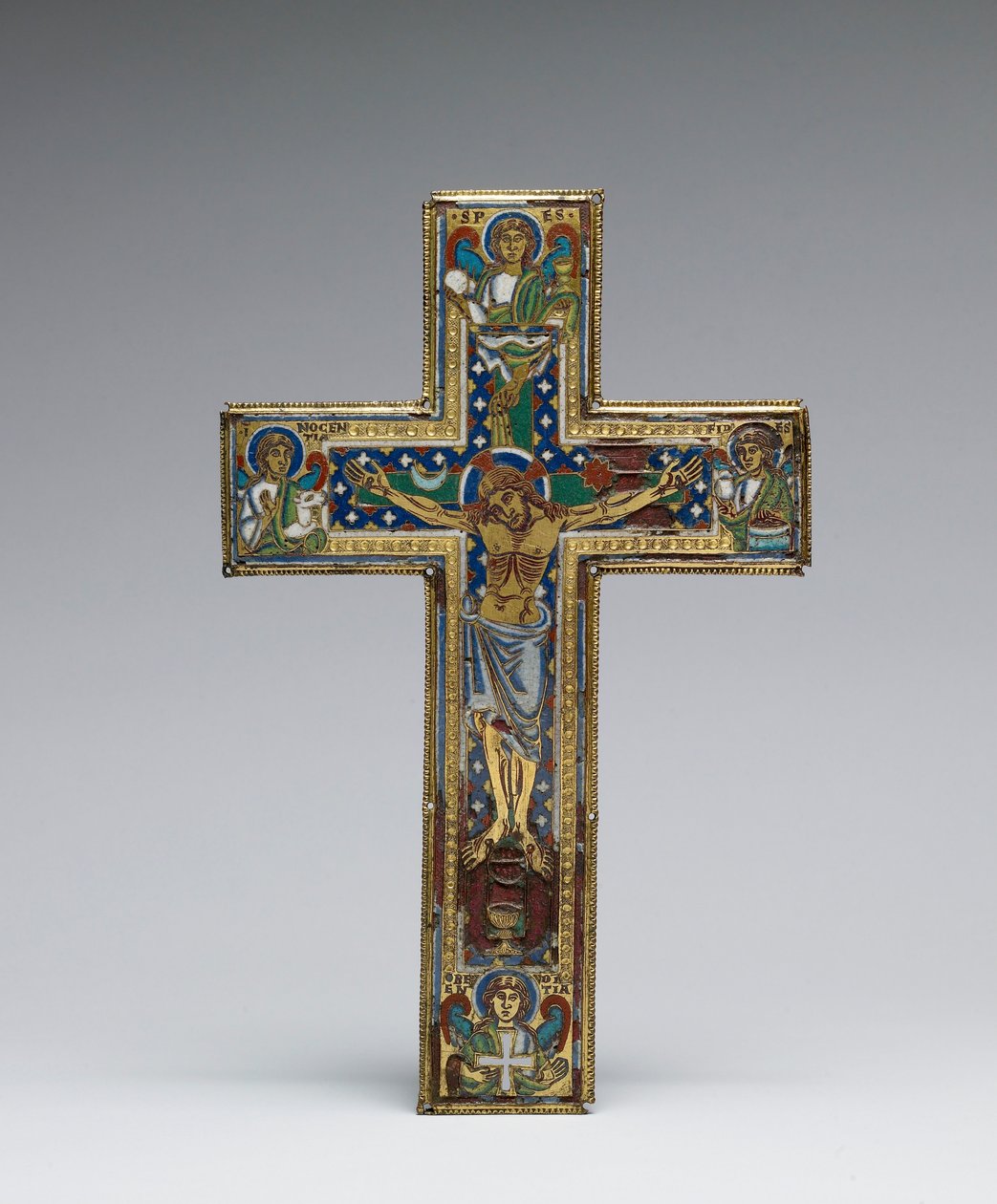 Cruz de Relicário de Mosan Workshop