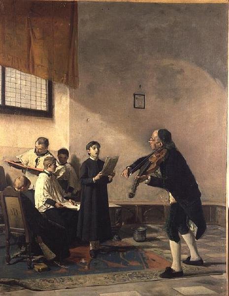 A Aula de Canto de Mose Bianchi