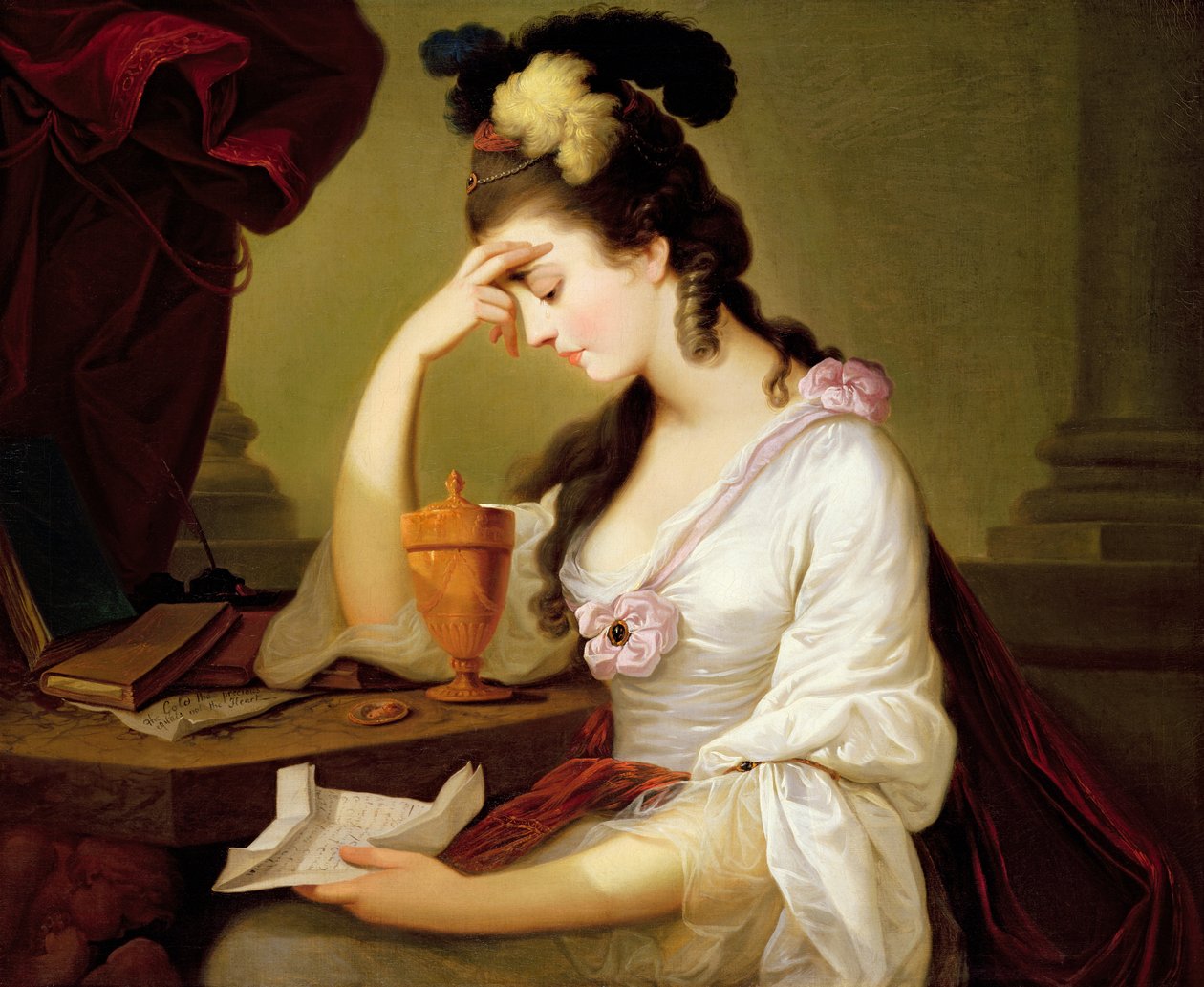 Sigismonda e o Coração de Guiscardo de Moses Haughton