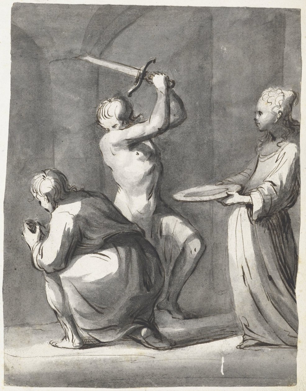Decapitação de João Baptista de Moses Ter Borch