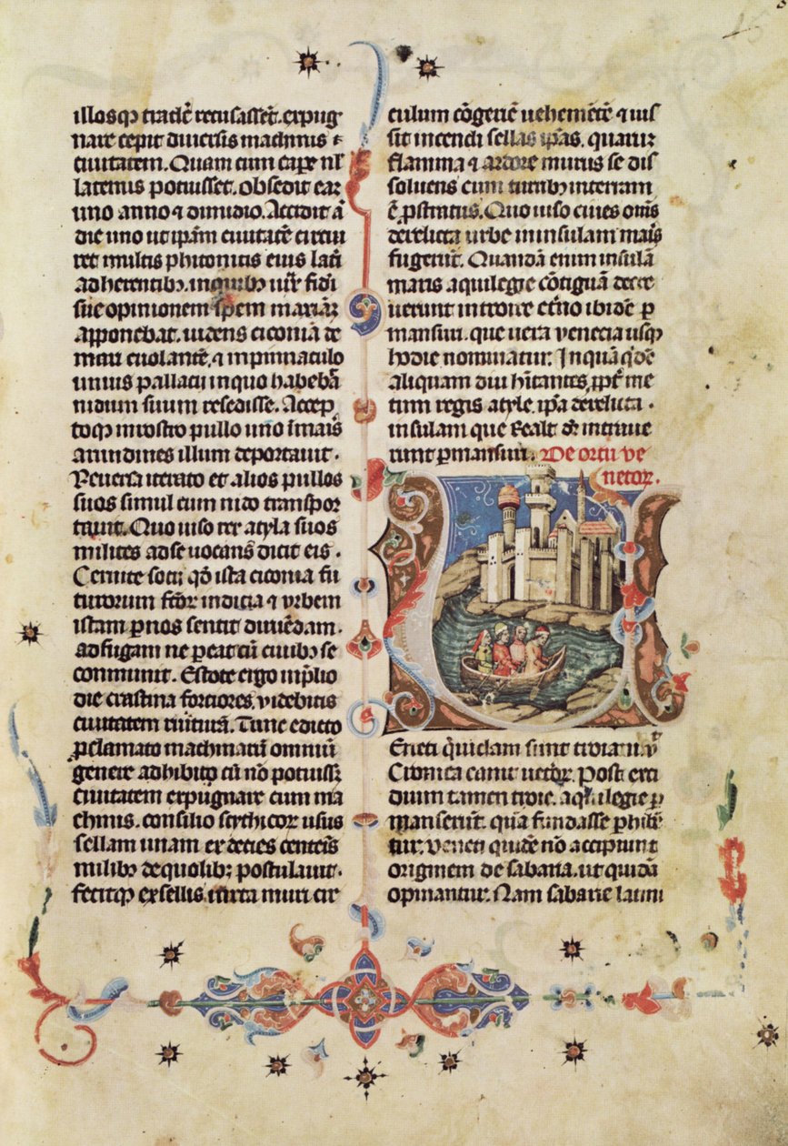Iluminado Chronicle; Chronicle pintado; Crônica Kepes 15 de Márk Kálti