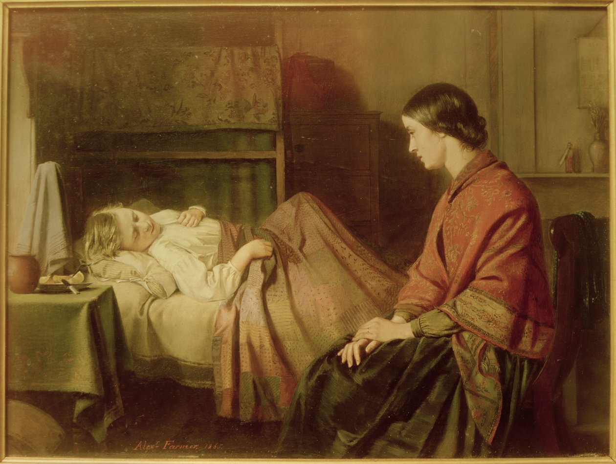 Uma hora ansiosa de Mrs. Alexander Farmer