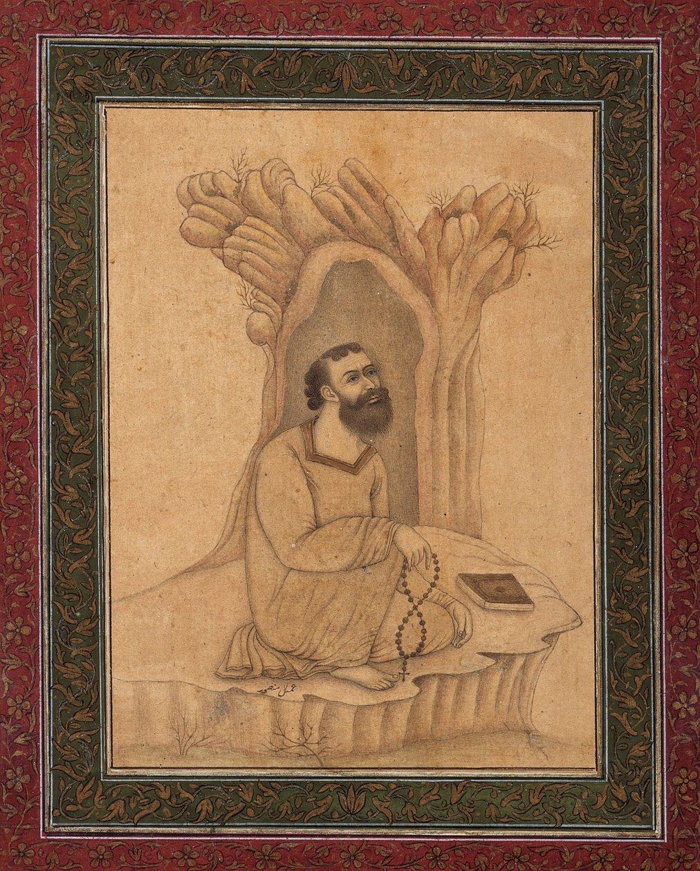 Monge Franciscano de Mughal School