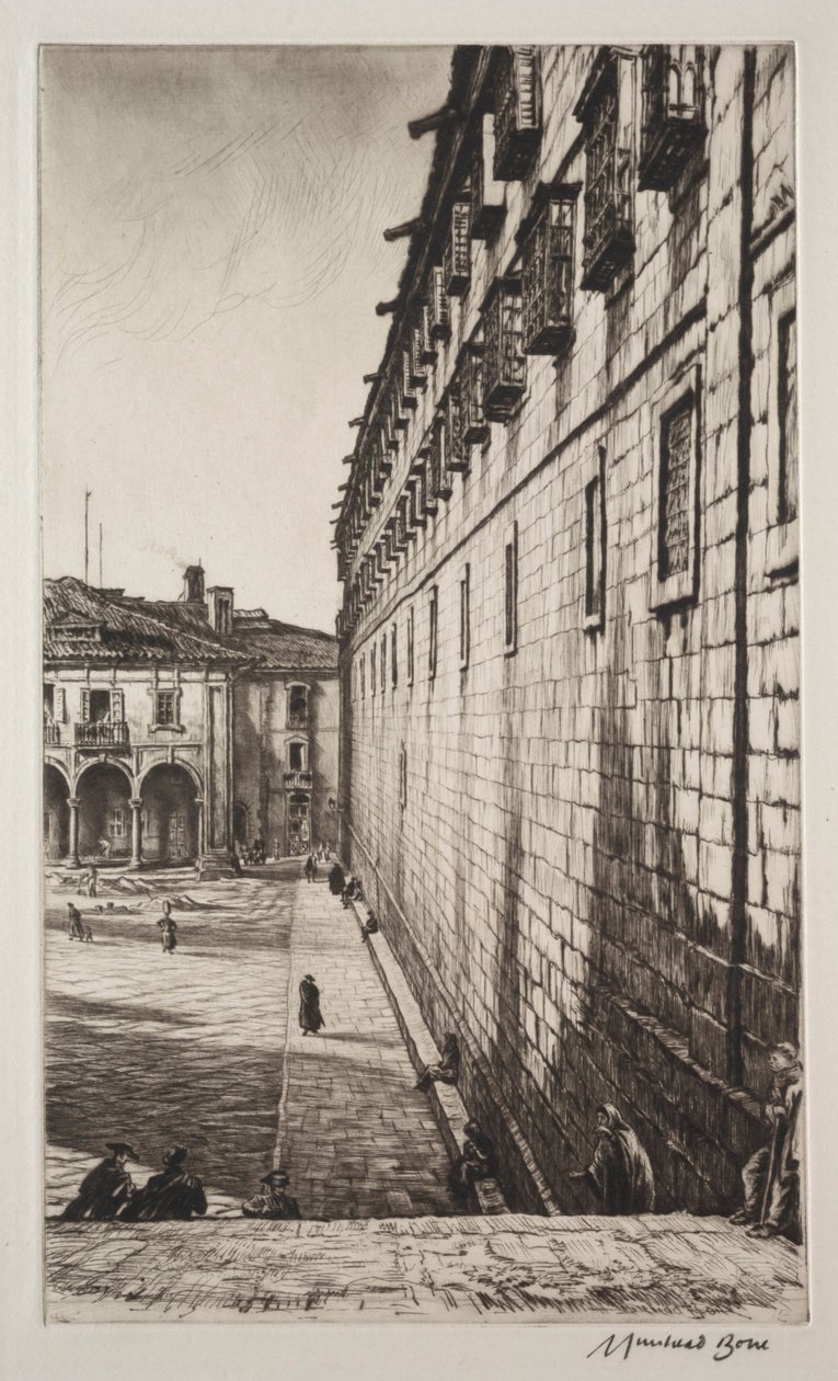 Convento de San Payo, Santiago de Compostela de Muirhead Bone