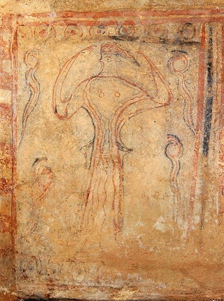 Larnax (cerâmica) (ver também 288284-288289) de Mycenaean